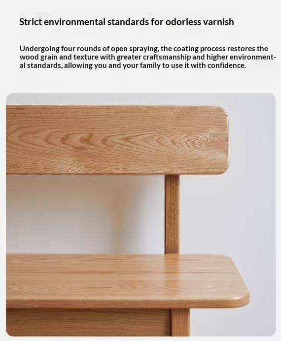 Solid Wood Long Bench Nordic Simple Wide Shoe Changing Bench Home