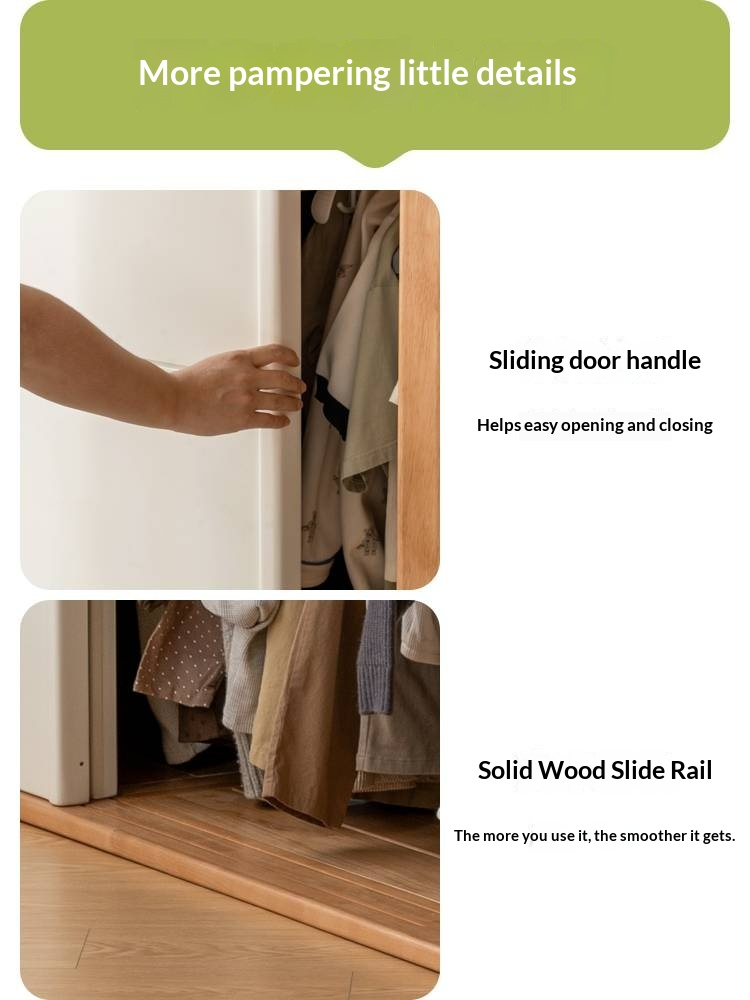 Rubberwood Children's Solid Wood Multifunctional Storage Loft Bed