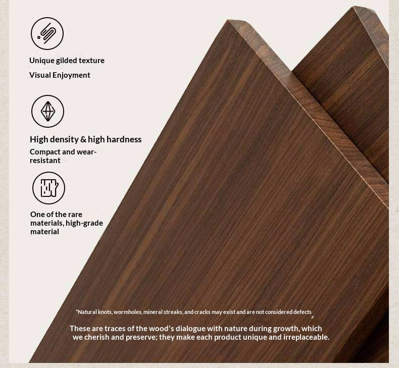 Ebony Solid Wood Bed with Vertical Fluted Panel Headboard and Block Legs