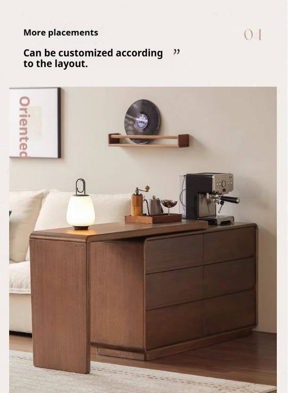 Sandalwood Solid Wood Modern Dressing Table