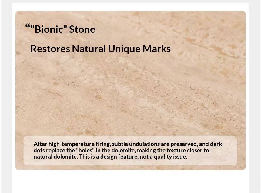 Black Walnut Solid Wood Travertine Slab Light Luxury Dining Table