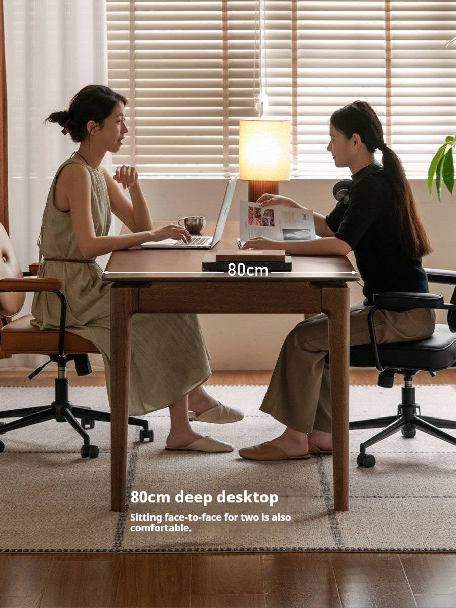 Sandalwood Solid Wood Modern Style Office Desk