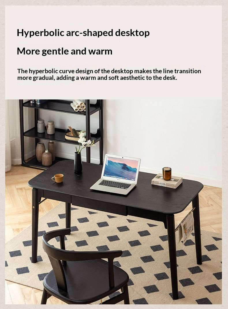 Oak Solid Wood Modern Simple Computer Desk