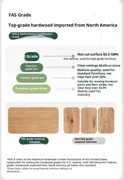 Oak Solid Wood Original Wood Style Side Table