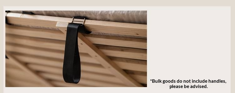 Ash Solid Wood Electric Storage Box Bed — Modern Minimalist Design