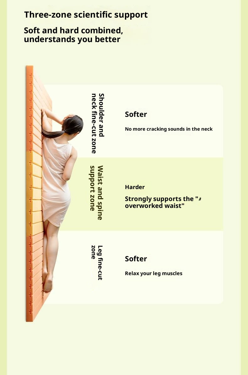 Zero-Glue Mattress Spring Mattress Antibacterial Anti-mite Sponge Mattress Roll-up Simmons Mattress 22 cm