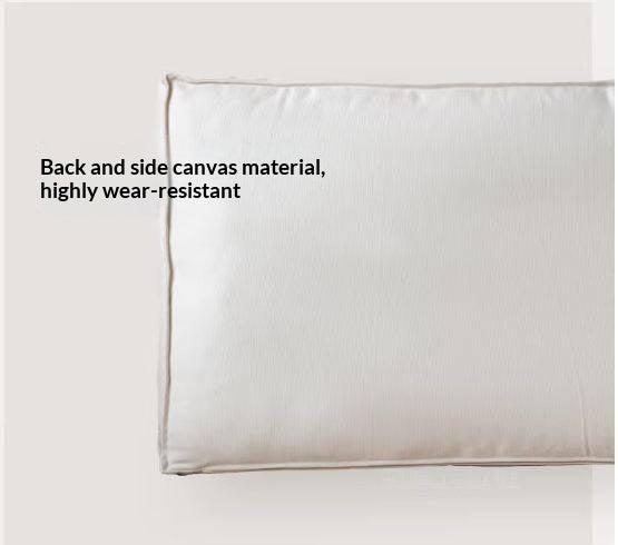Fabric Bed Headboard Pillow with Large Removable Backrest Cushion