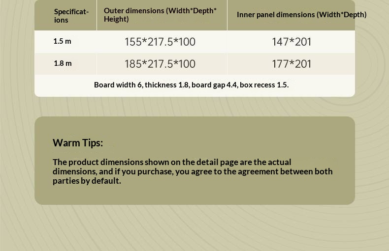 Cherry Solid Wood Modern Minimalist Storage Box Bed with Suspension Design