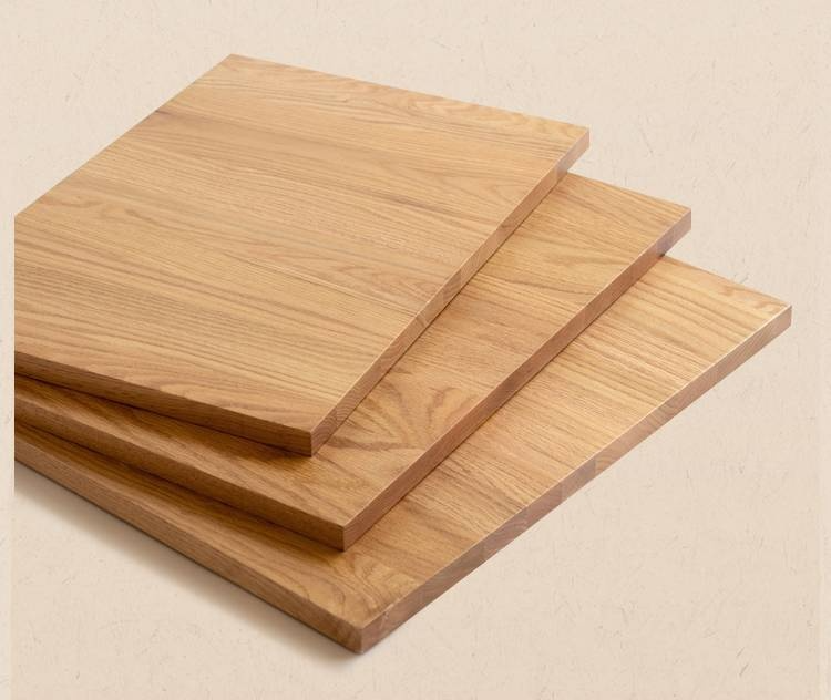 Oak Solid Wood Modern Simple Bed