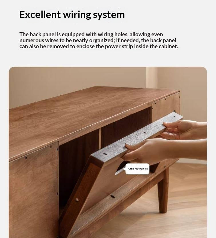 Black Walnut, Sandalwood TV Cabinet.