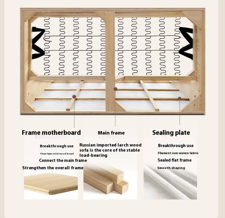 Genuine Leather Italian Minimalist Sectional Sofa – First-Layer Cowhide Corner Sofa with Chaise Lounge