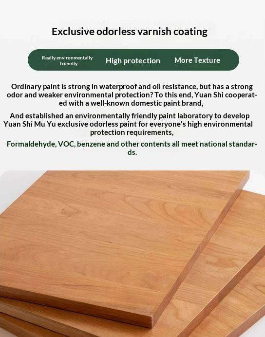 Cherry Solid Wood Desk Medieval Study Computer Desk