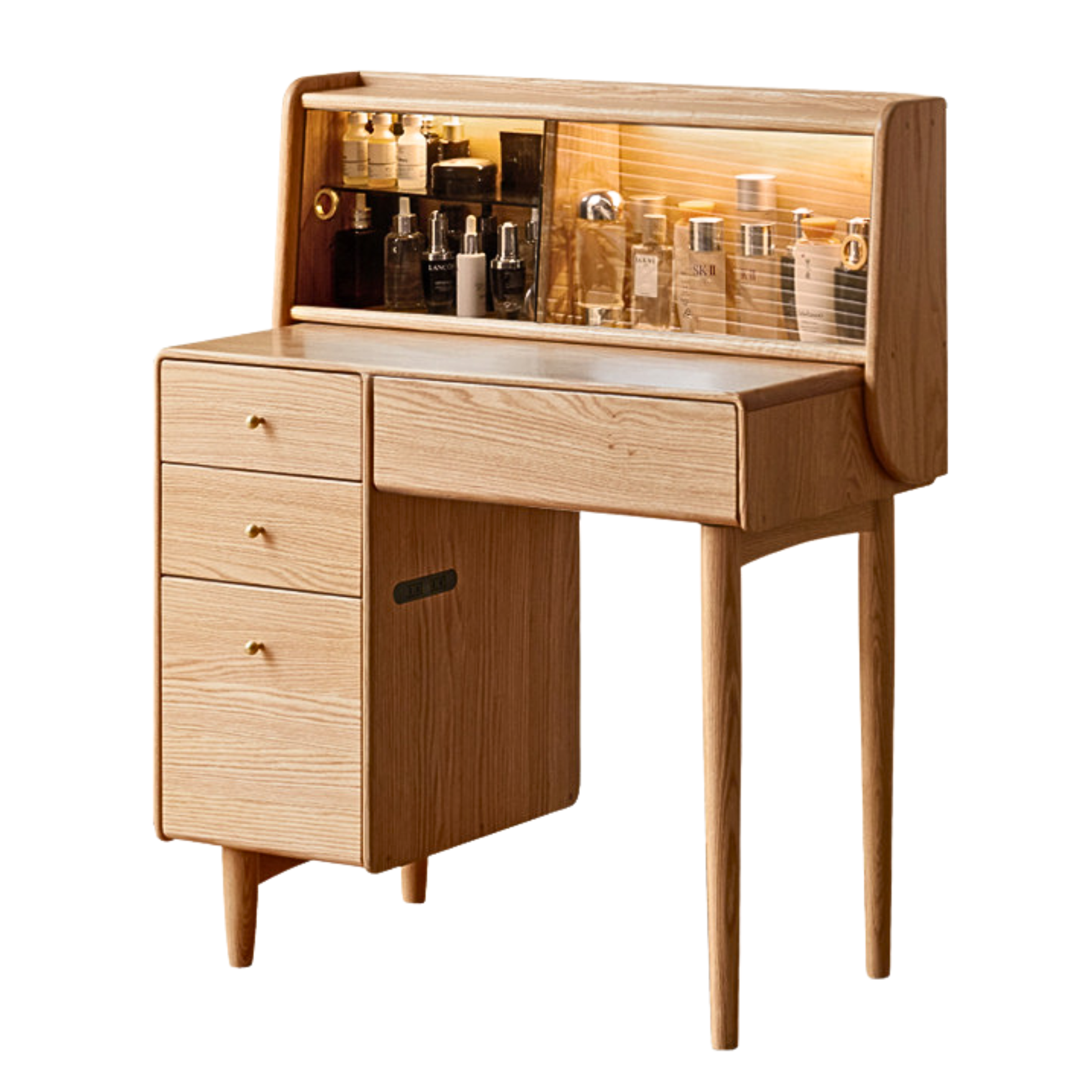 Oak Solid Wood Dressing Table Modern and Atmosphere