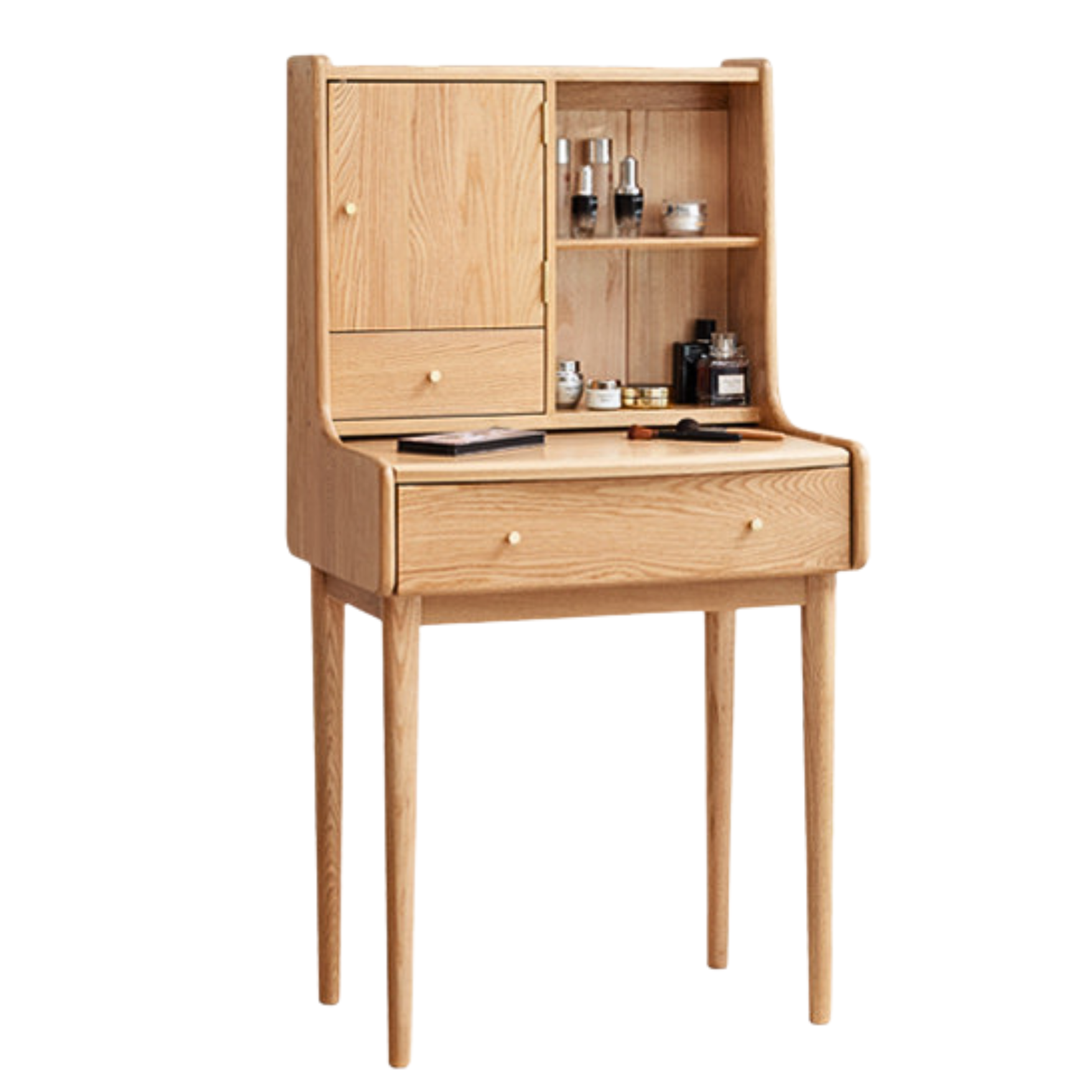 Ash, Oak, Black Walnut solid wood dressing table :