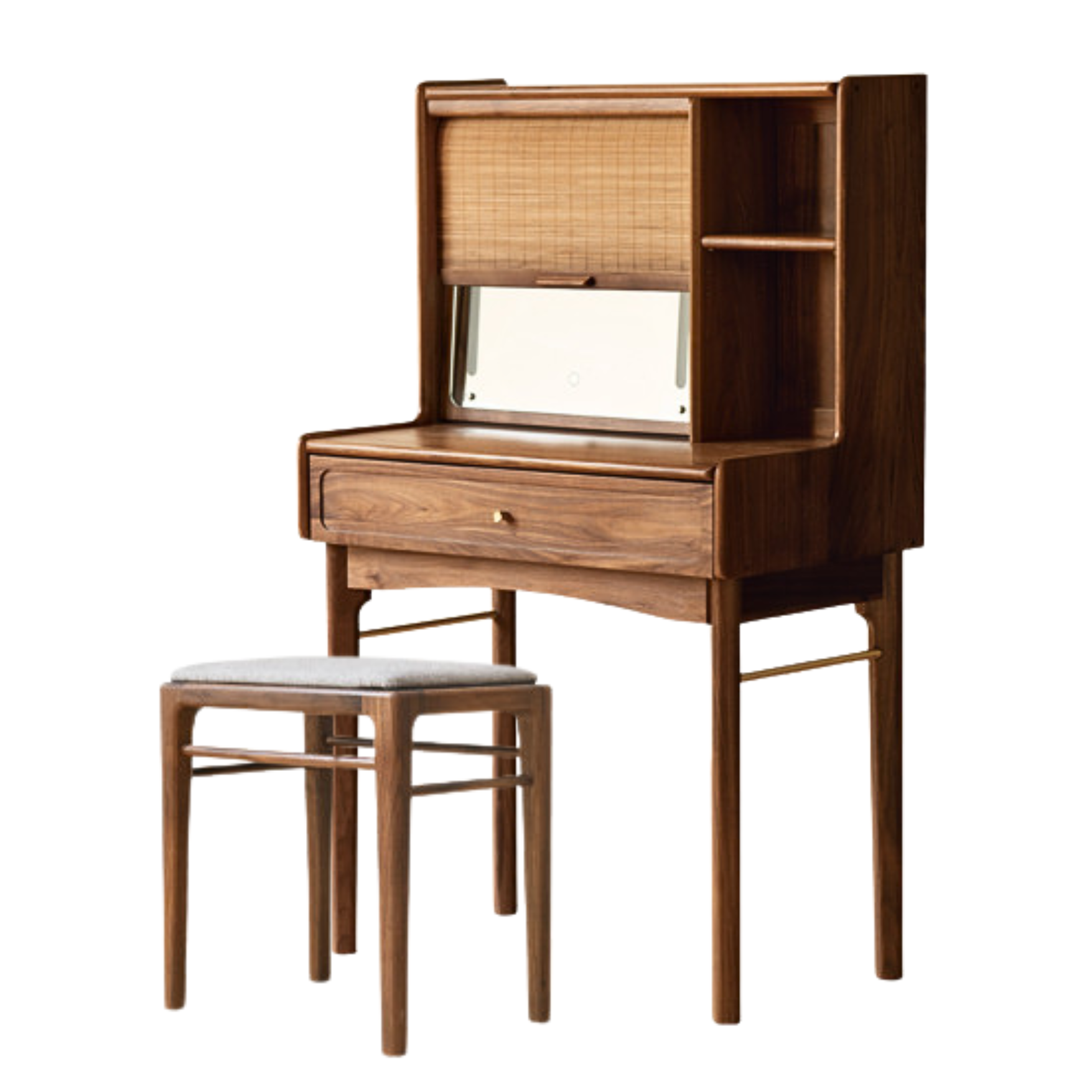 Ash, Oak, Black Walnut solid wood dressing table