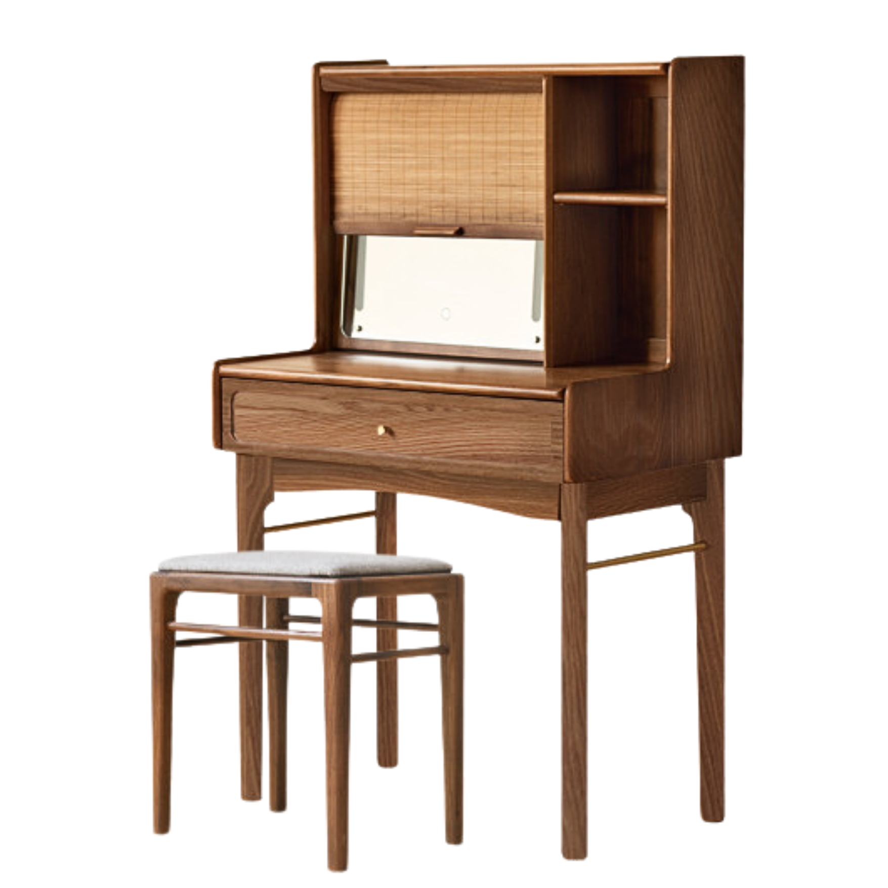 Ash, Oak, Black Walnut solid wood dressing table :