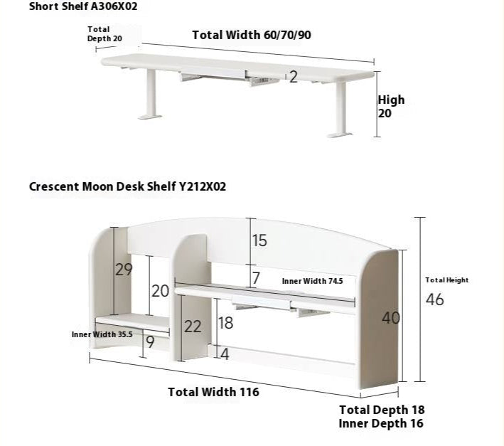 Solid RubberWood Solid Wood Сhildren's Liftable Desk