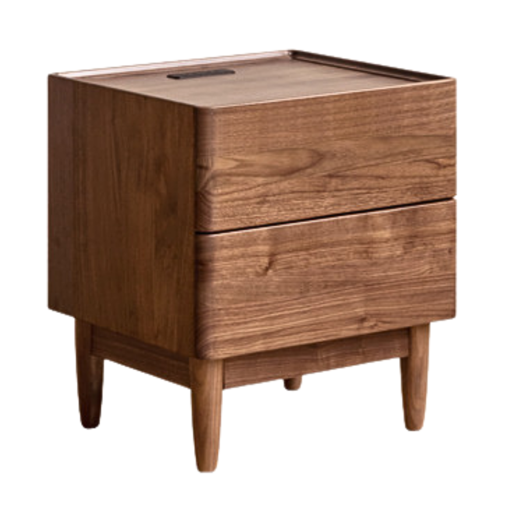 Black walnut, Ash solid wood nightstand