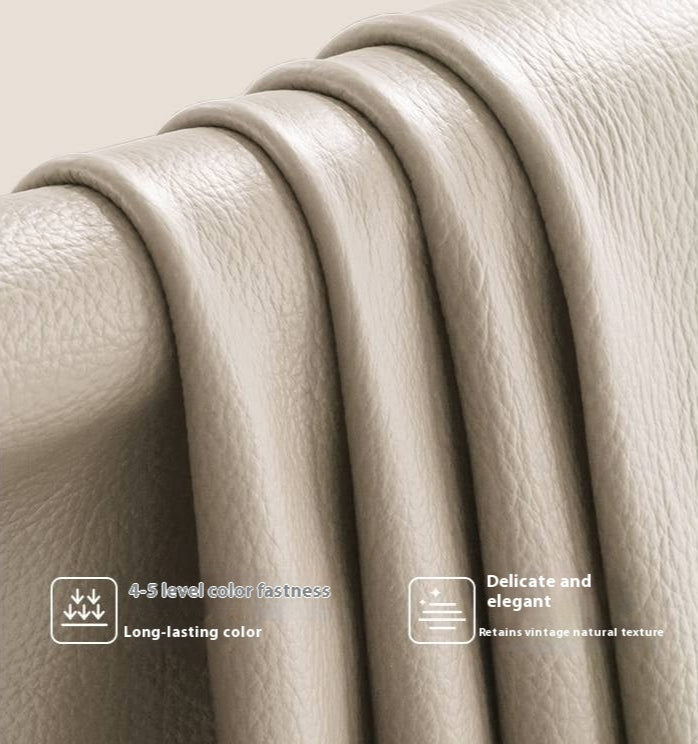 Genuine Top Grain Leather Sofa French Style “Cloud” Sofa