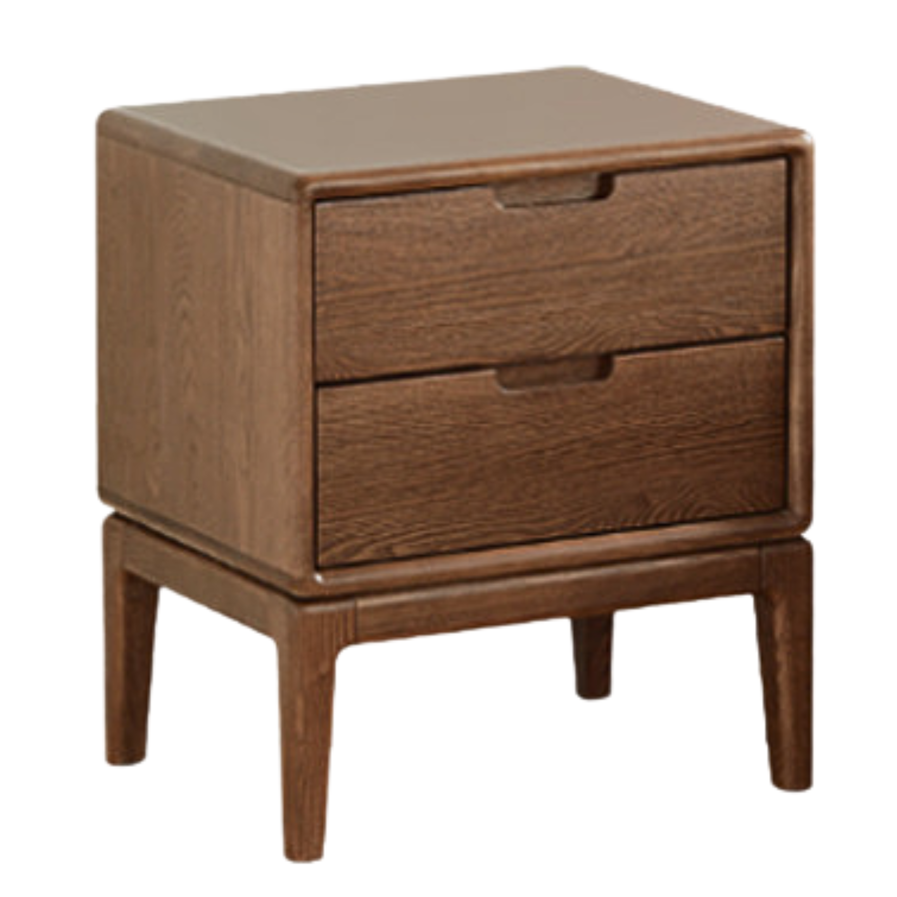 Ash solid wood modern Nordic style nightstand