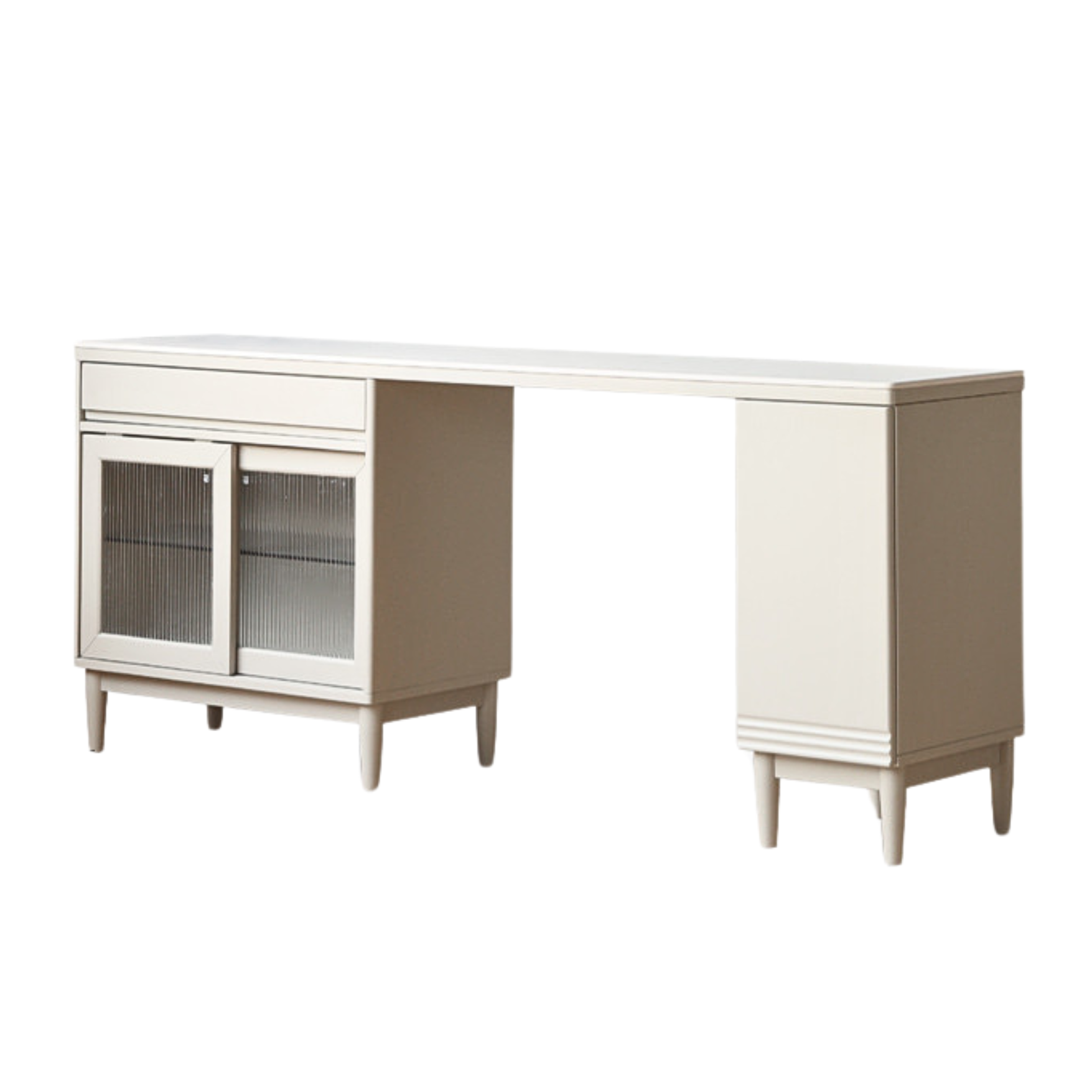 Poplar solid wood dining sideboard,