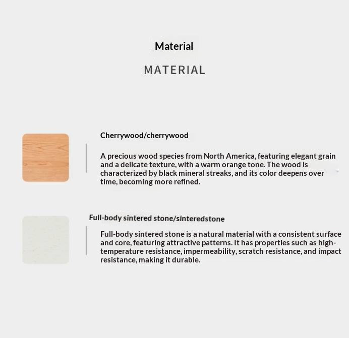 Cherry Solid Wood Long Bench