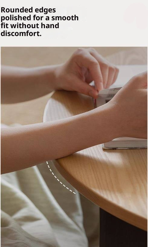 Ash Solid Wood Wabi Sabi Style Creative Coffee Table