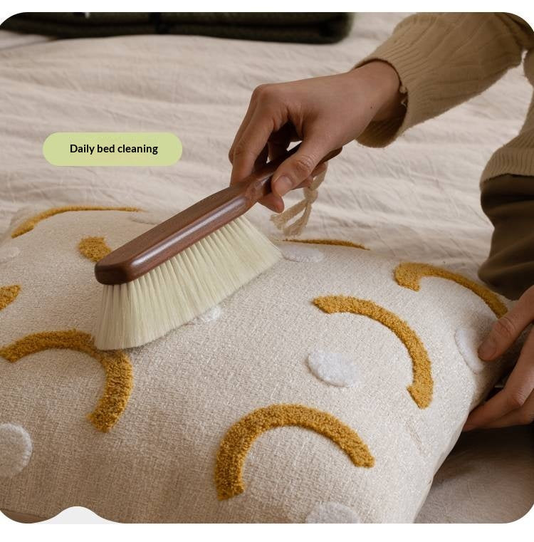 Ebony Solid Wood Long Handle SweepingBrush