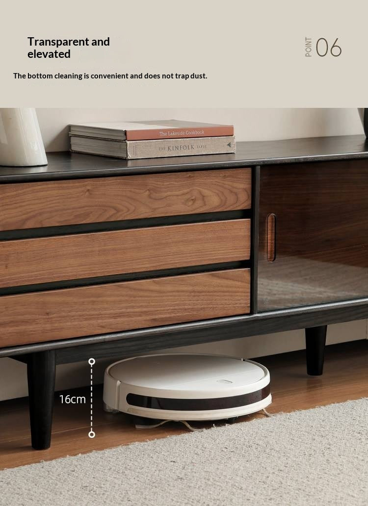 Oak Solid Wood Ancient Style Wood TV Stand