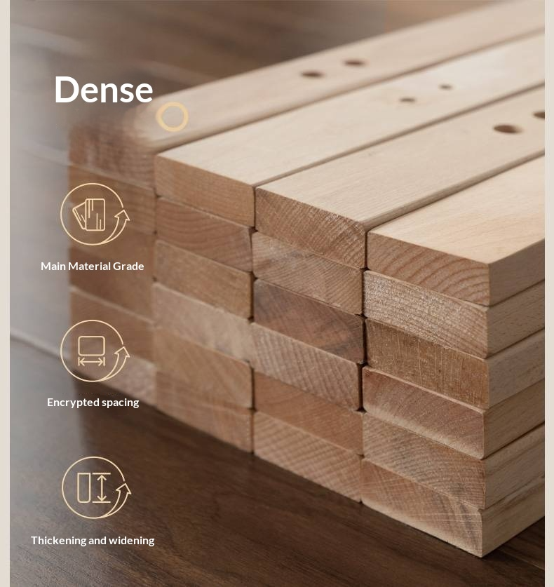 Black Walnut Solid Wood Italian Light Luxury Electric Suspended Box Bed