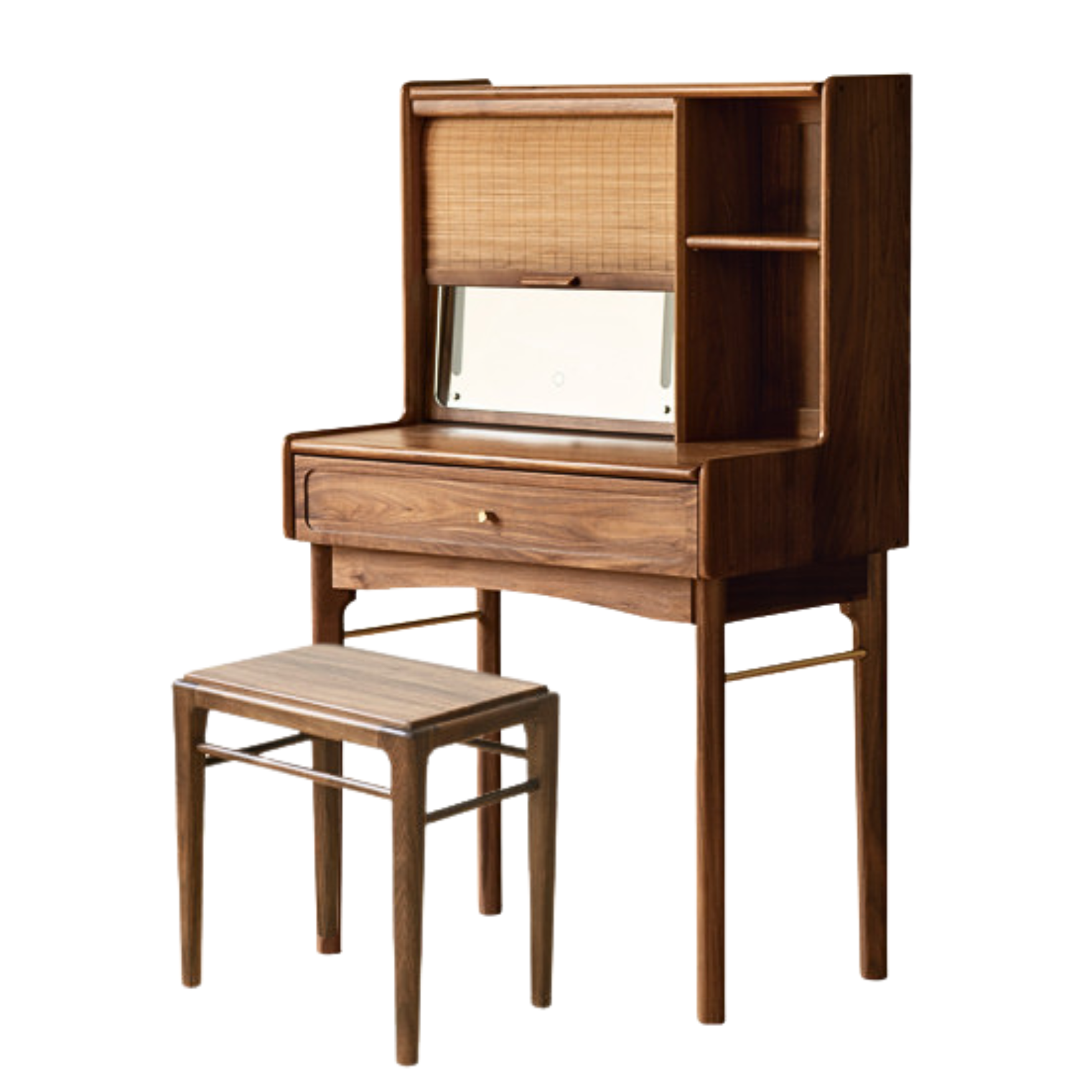 Ash, Oak, Black Walnut solid wood dressing table :