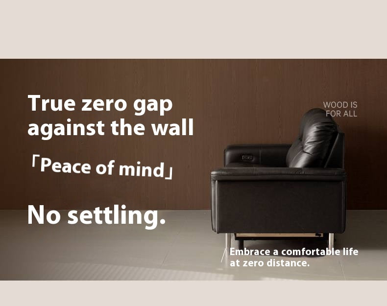 Genuine Leather Antique Style Electric Sofa