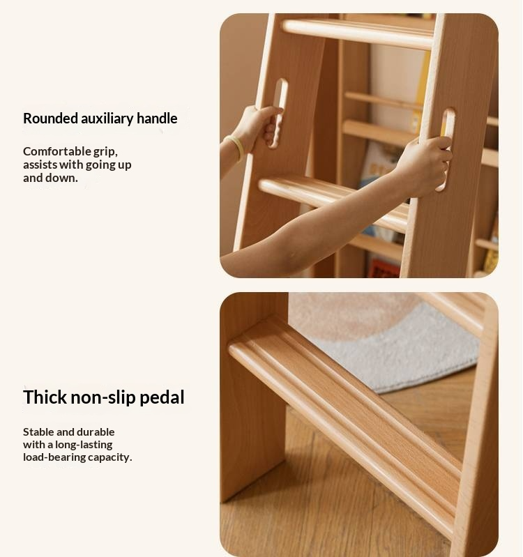 Beech Solid Wood Children's Loft Bed