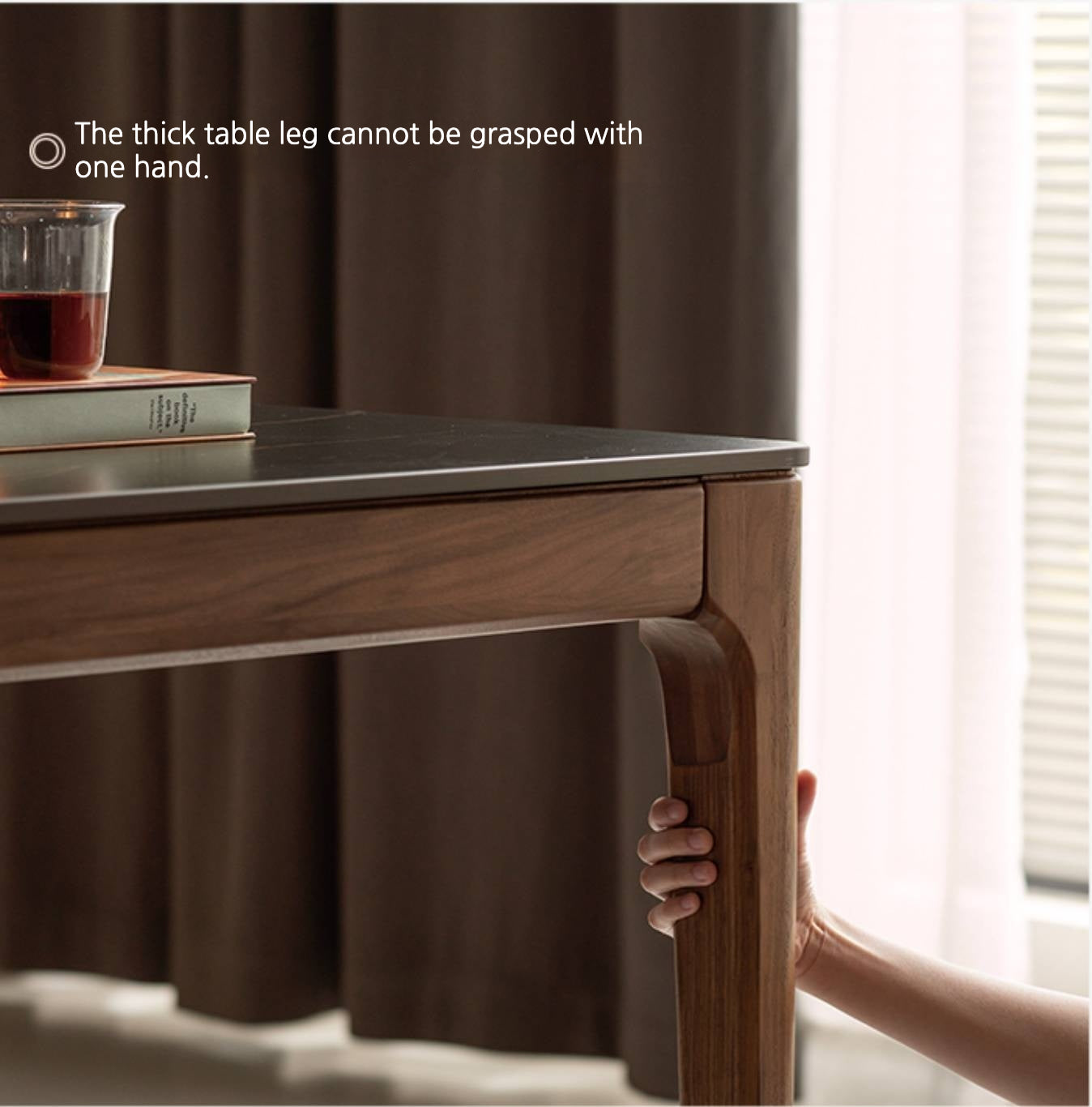 Black Walnut Dining Tables With Slate Top