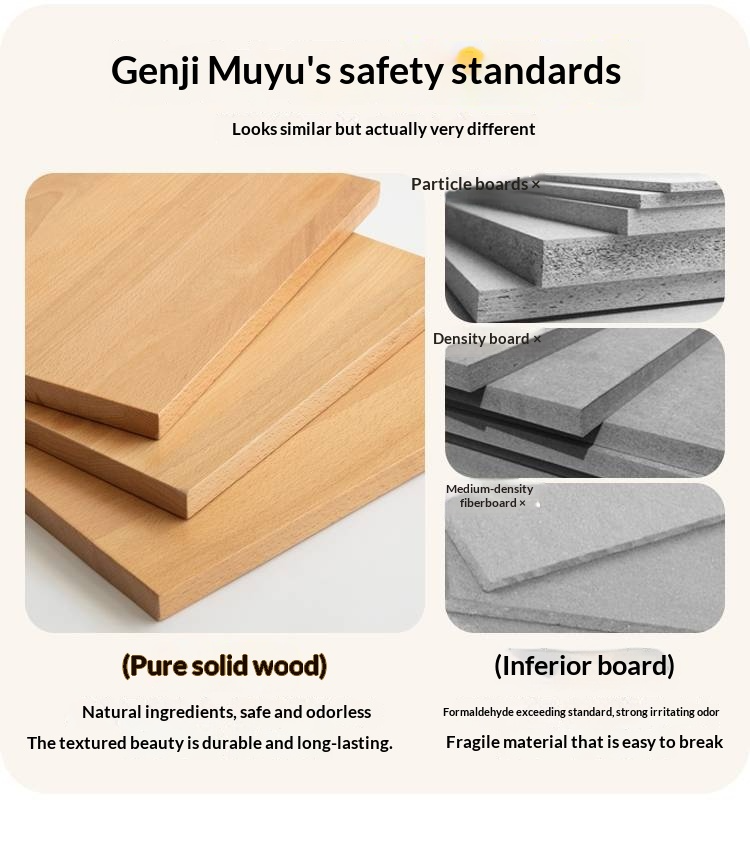 Beech Solid Wood Children's Treehouse Bed Multifunctional Loft Bed