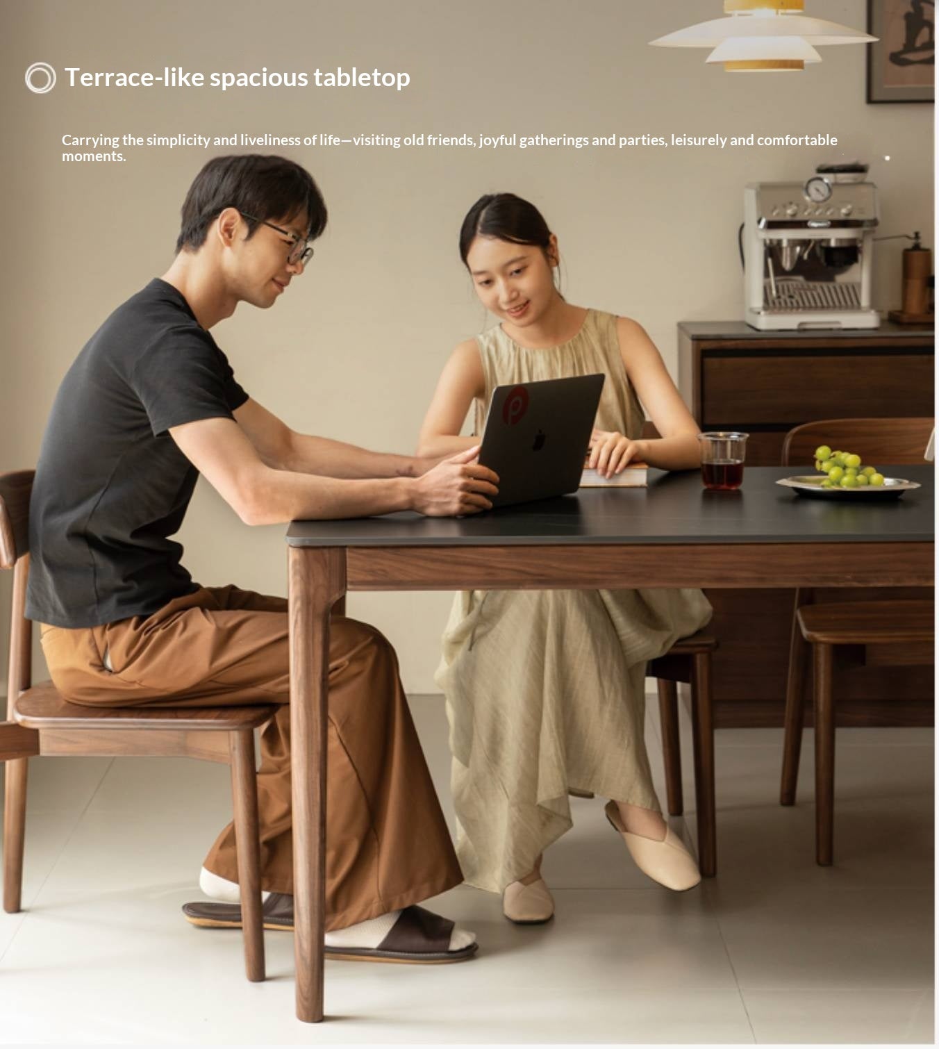 Black Walnut Dining Tables With Slate Top