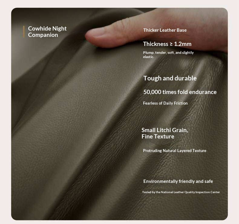 Black Walnut, Oak Solid Wood Sofa Genuine Leather, fabrics