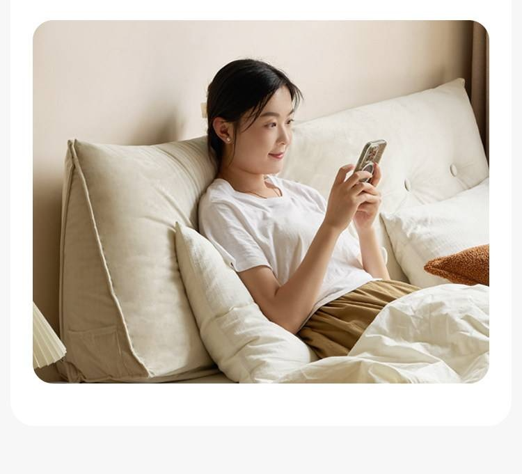 European Beech Solid Wood Platform Bed — Headboard-Free, Simple Design