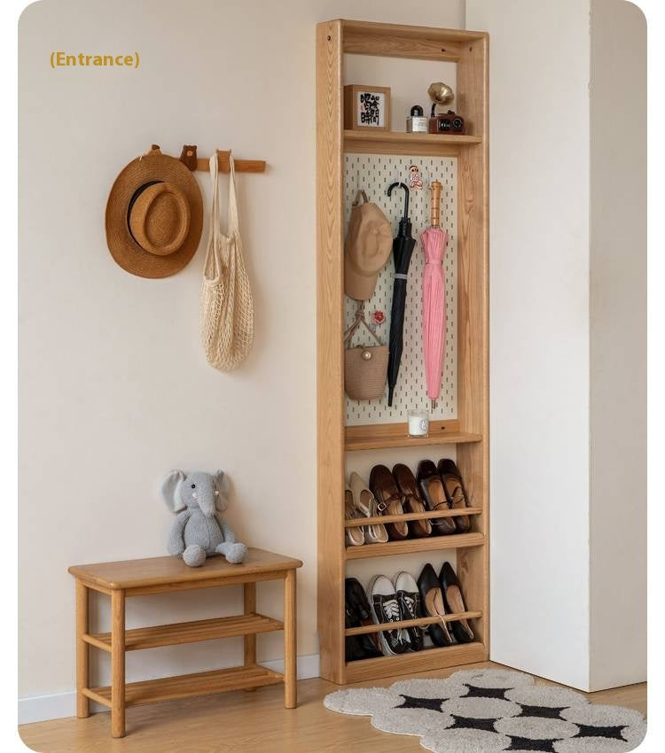 Oak Solid Wood Modern Children's Wardrobe