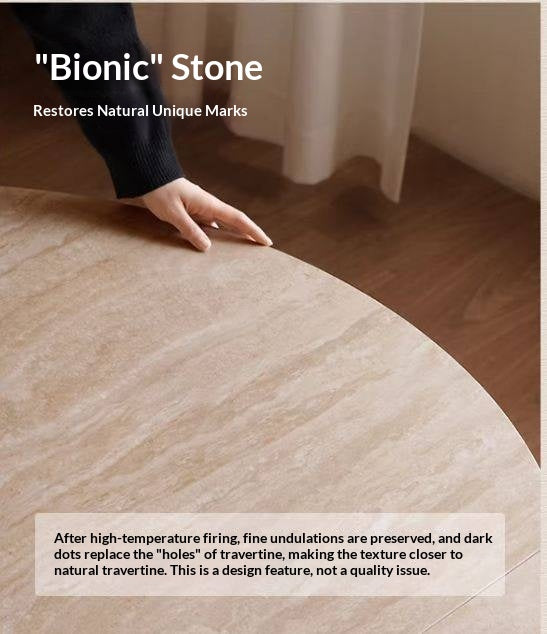 Black Walnut Solid Wood Folding Dining Table with Rock Plate Round Top