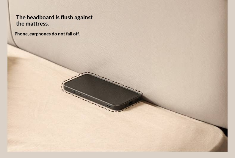 Black Walnut Solid Wood Bed — French Retro Style with Soft Backrest and Genuine Leather Upholstery