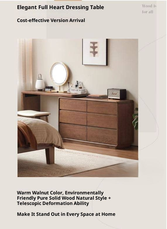 Sandalwood Solid Wood Modern Dressing Table