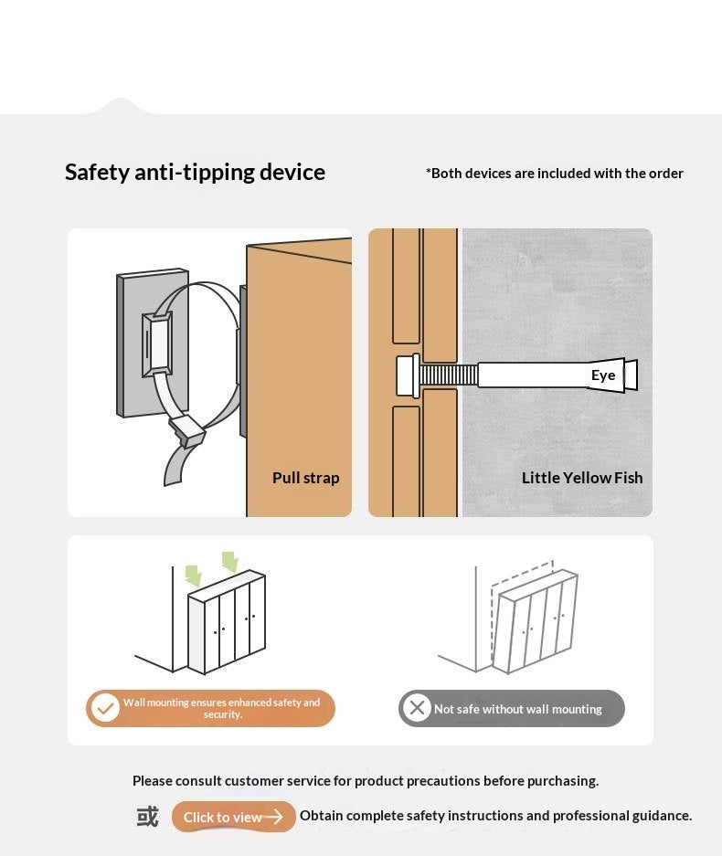 Oak Solid Wood TV Cabinet Hanging LED Lights.