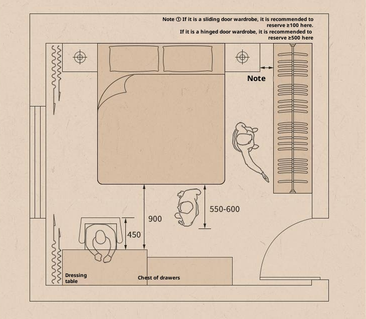 Poplar Solid Wood Box Bed, French Retro Style