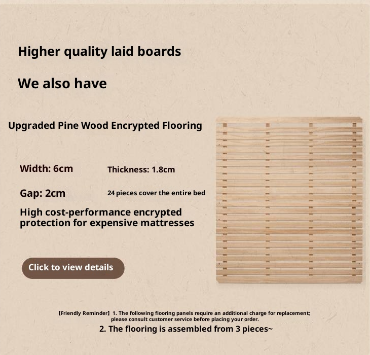 Poplar Solid Wood Box Bed, French Retro Style