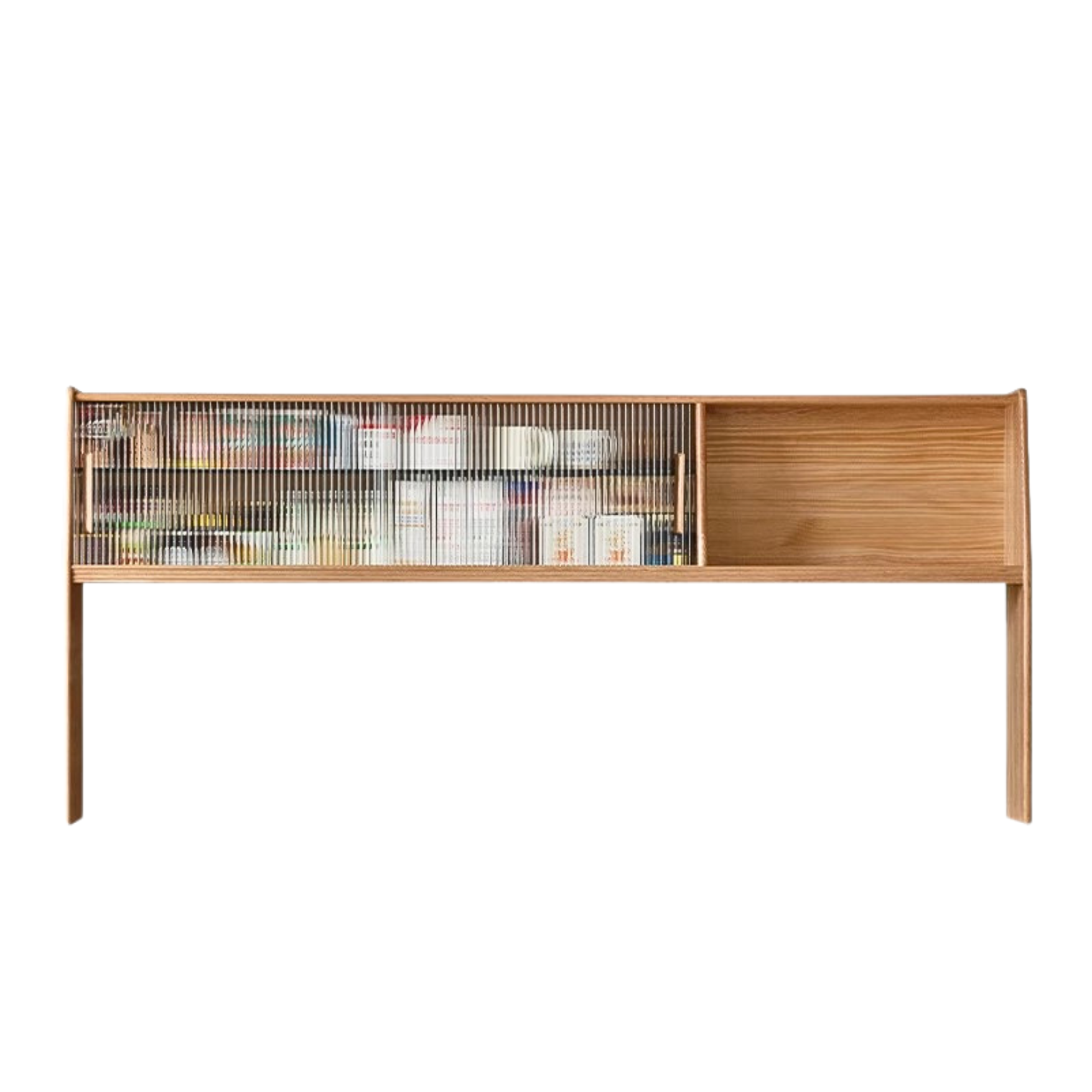 Oak Solid Wood locker multi-functional Sideboard,