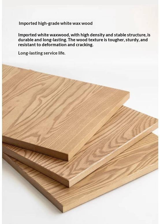 Ash Solid Wood Floor-Standing Module Combination TV Stand