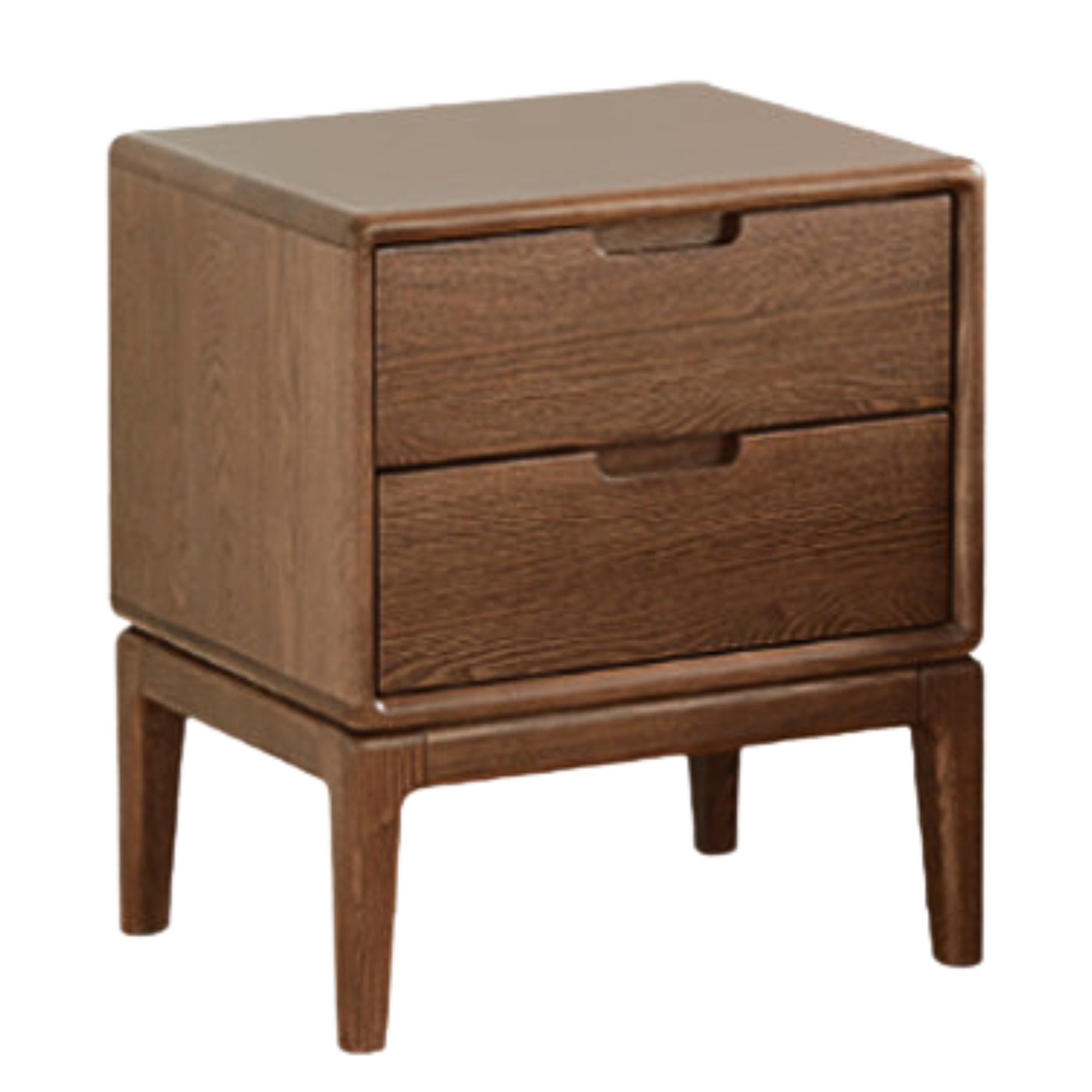 Black walnut, Ash solid wood Nordic modern nightstand