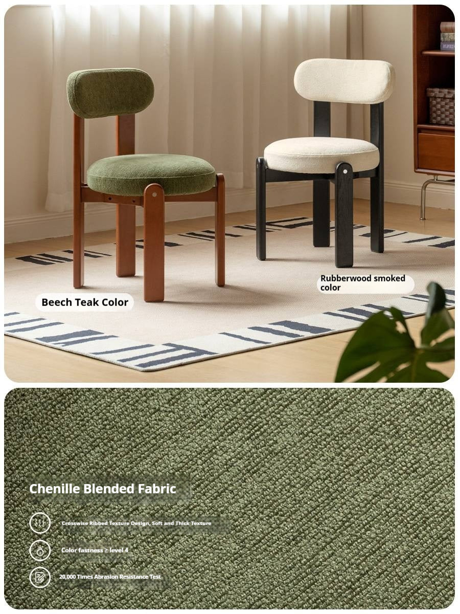 Beech, Rubberwood, Black Walnut, Cherry Solid Wood French Antique Style Chair