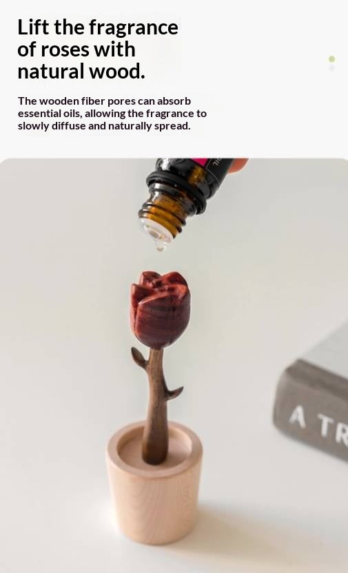 Black Walnut Solid Wood Fragrance Diffuser